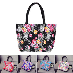 Floral Women Handbag Canvas Casual Tote Bag Shopping Bag