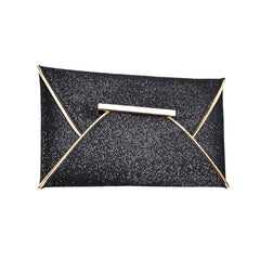 Ladies Evening Party Sequins Envelope Bag Purse Clutch Handbag