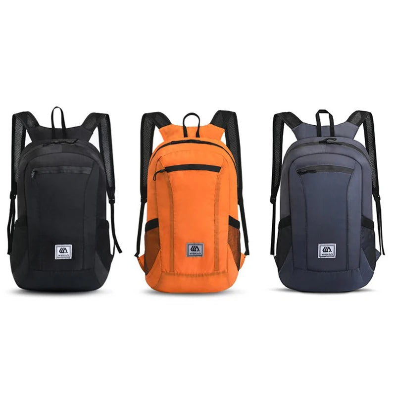 Portable Foldable Backpack Lightweight Outdoor Bag for Men Women