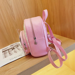 Kids Sequin Butterfly Schoolbag Water Proof Cartoon Backpack