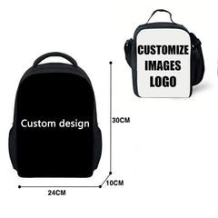 2-PCS Set Girl Bags for Kids Cartoon Storage Backpackbag Children Shoulder Bags