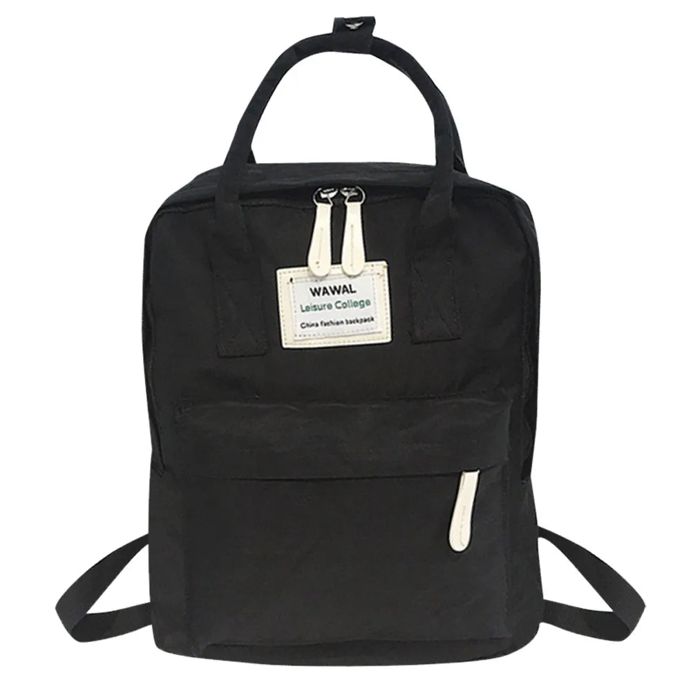 Canvas Large School Bags For Teenage Girls