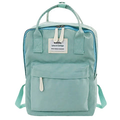 Canvas Large School Bags For Teenage Girls