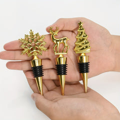 Christmas Gift Wine Preservation Stopper Party Decoration