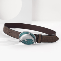 Men's Shark Buckle Belt, Domineering Style