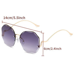 Vintage Stylish Square Sunglasses Women UV400
