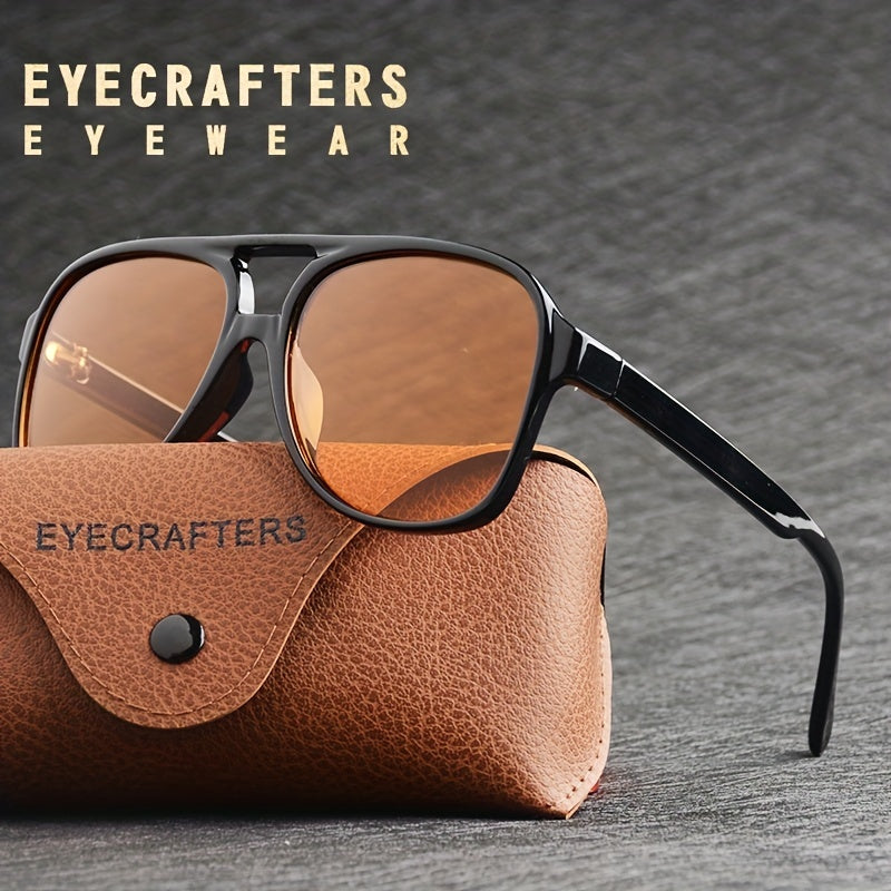 Square Polarized Sunglasses High UV400 Gradient Driving Eyewear