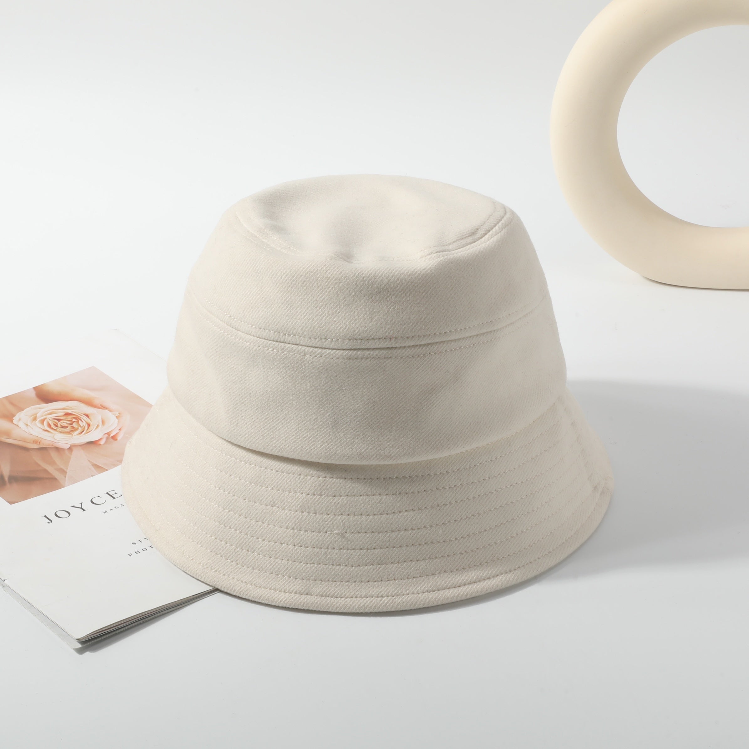 Solid Unisex Bucket Hat Assorted Colors Beach Pool Sun Caps