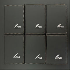 Pocket Notebook Mini Notepad Handbook Leather Crimping Notebook