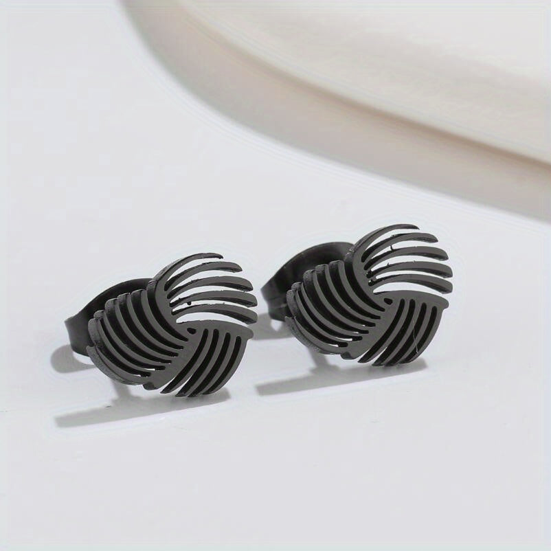 Geometric LoveShape Earrings Retro Accessories Jewelry For Men