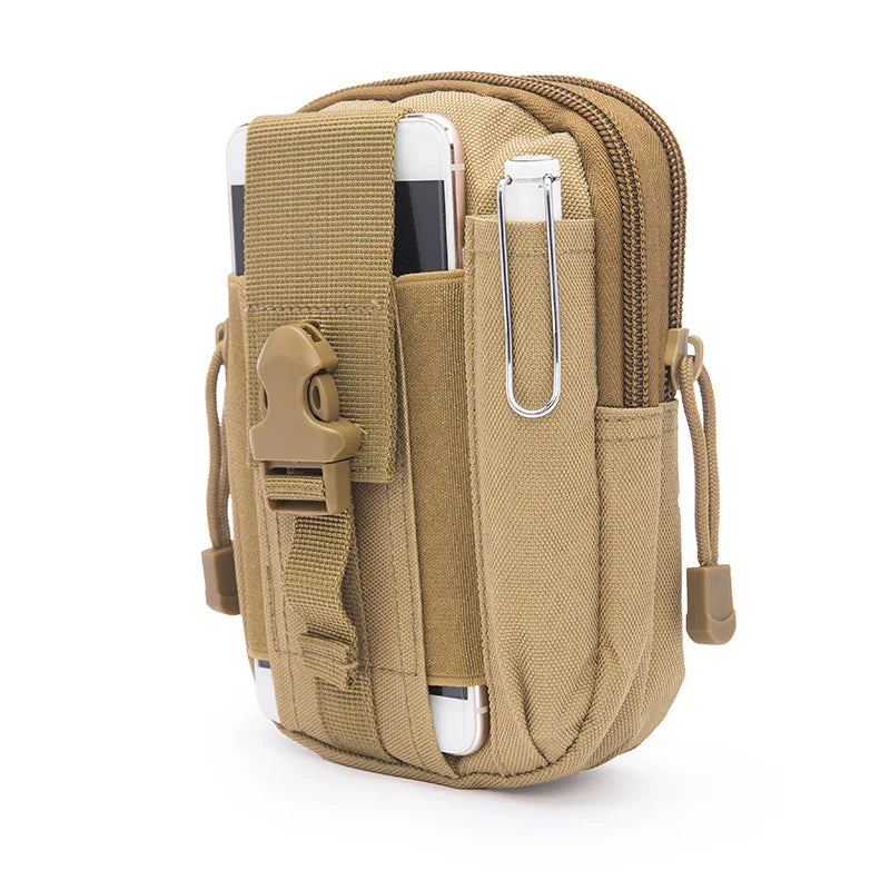 Men Waist Pack Bum Bag Pouch Waterproof Military Belt Waist Packs