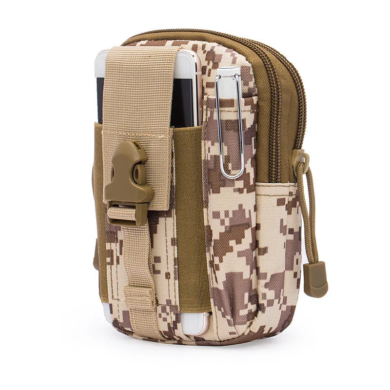 Men Waist Pack Bum Bag Pouch Waterproof Military Belt Waist Packs