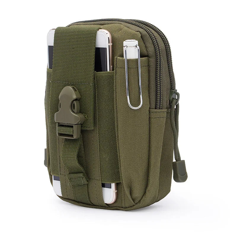 Men Waist Pack Bum Bag Pouch Waterproof Military Belt Waist Packs