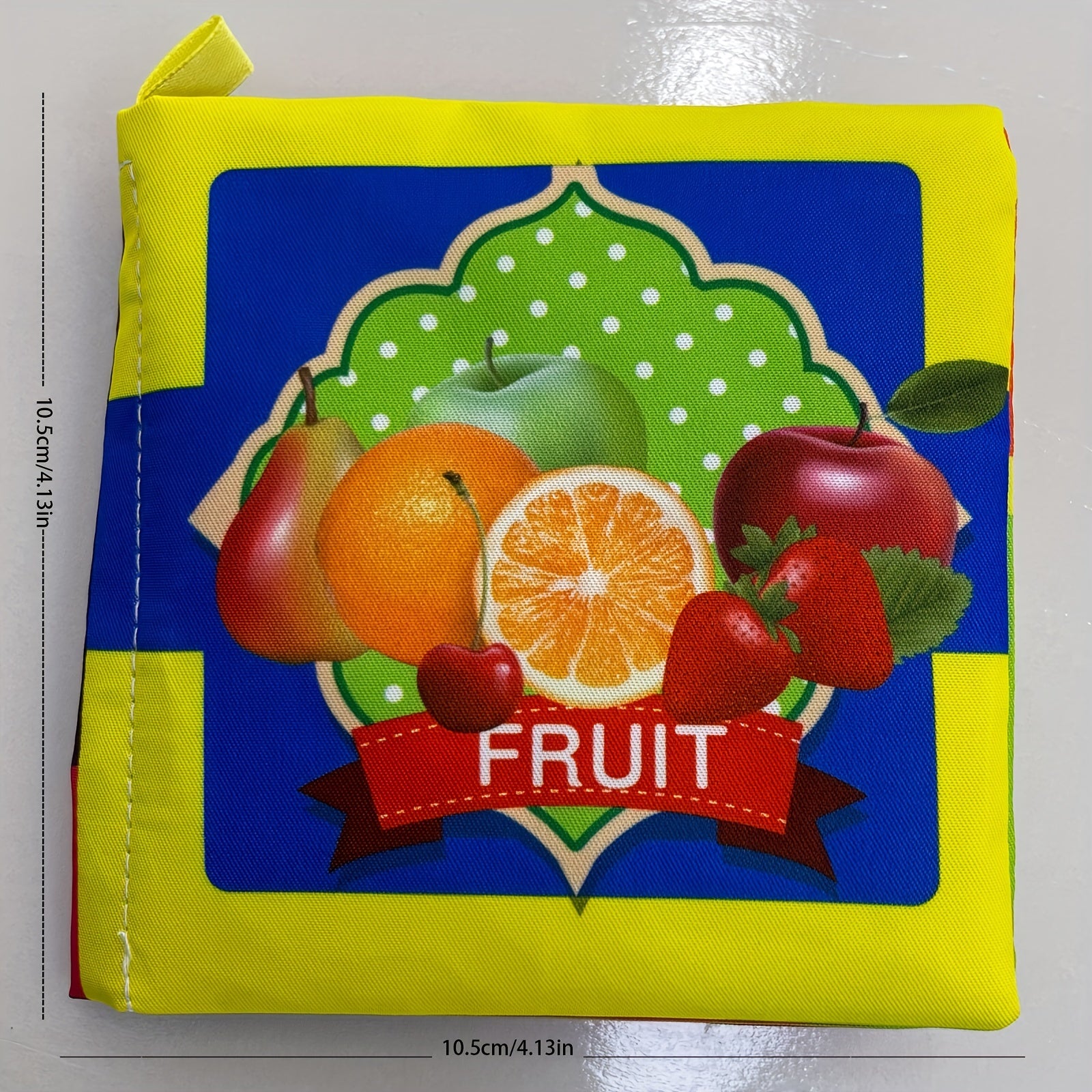 Interactive Vegetables Cloth Book for Babies