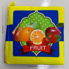 Interactive Vegetables Cloth Book for Babies