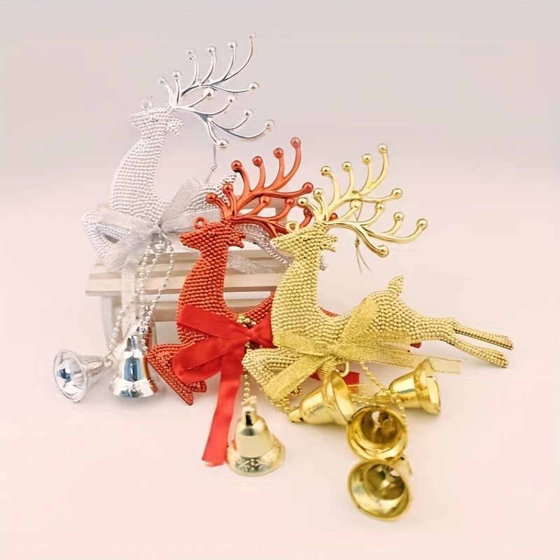 Christmas Tree Hanging Ornament Fawn Deer Pendant Decor