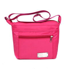 Casual Nylon Beach Bag Multilayer Handbags Women Shoulder Bag