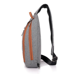 Men Chest Pack Large Capacity Sling Shoulder Bag Multifunction