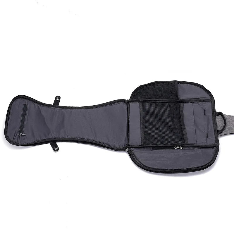 Summer Men's Chest Bag USB Charging Leisure Multi-function Small Bag