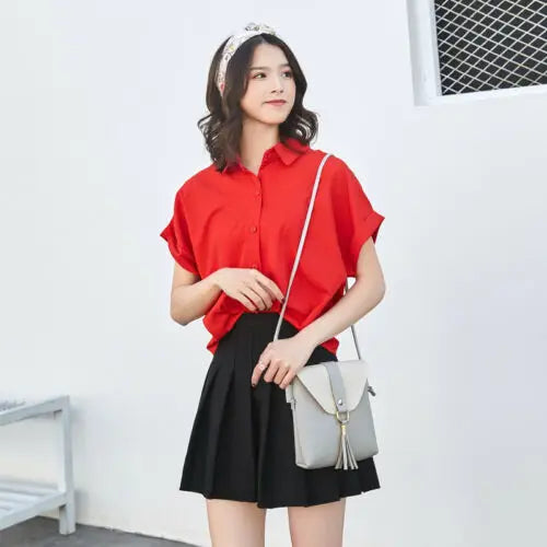Women Mini Tassel Crossbody Bag Chain Shoulder Messenger Purse Satchel