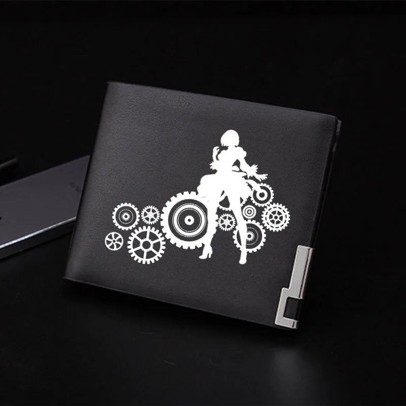 NieR:Automata YoRHa Cosplay Luminous Short Wallet Cartoon Money Bag