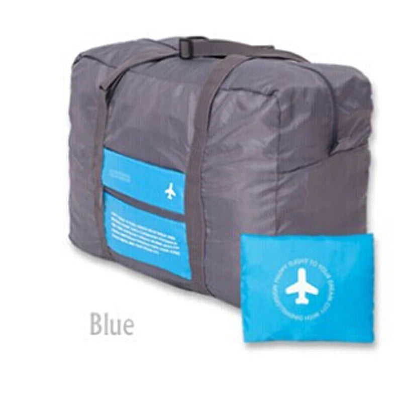 Large Capacity Waterproof Nylon Travel Bag for Men and Women