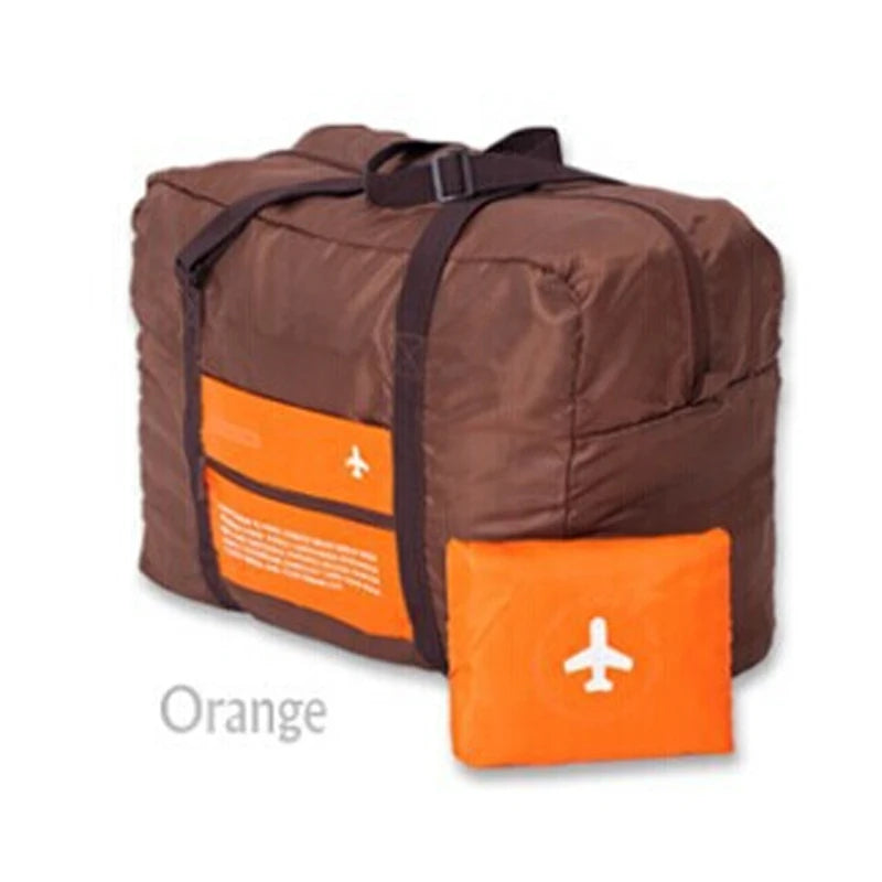 Large Capacity Waterproof Nylon Travel Bag for Men and Women