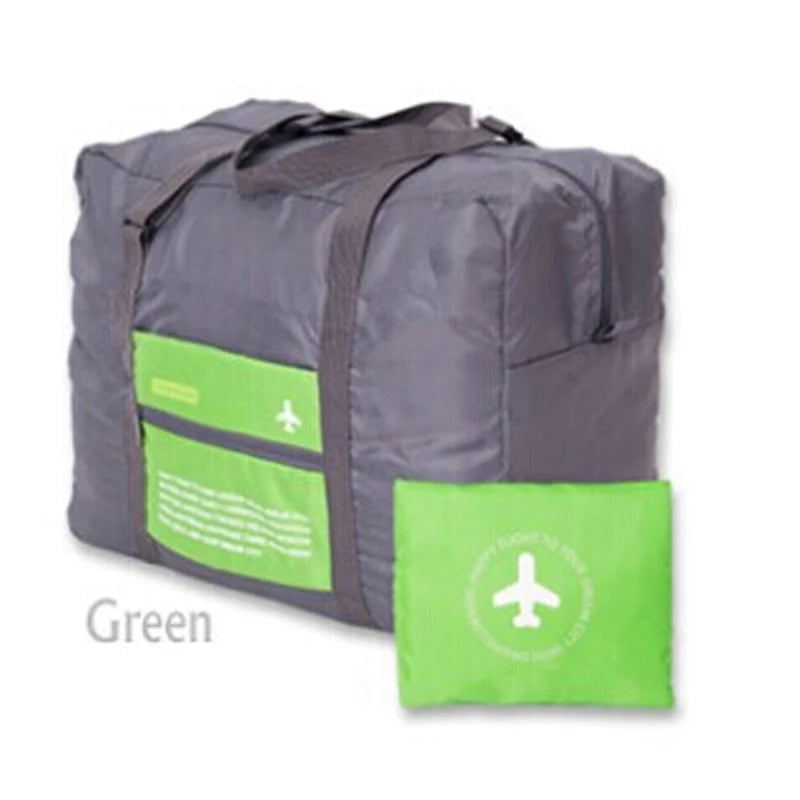 Large Capacity Waterproof Nylon Travel Bag for Men and Women