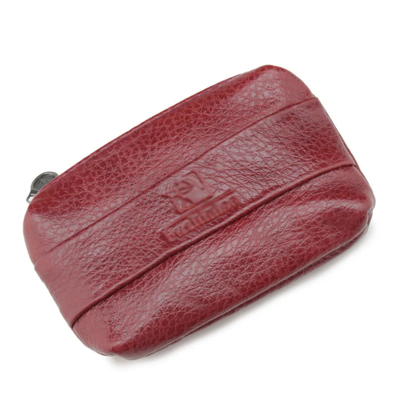 Leather Car Key Wallet Purse Holder Organizer Pouch Bag