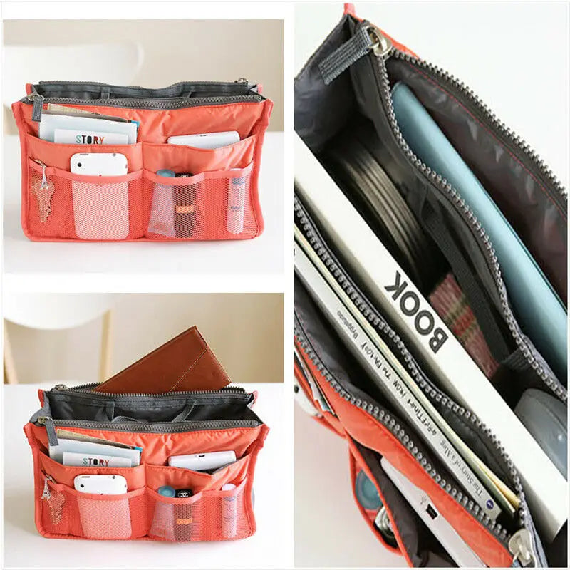 Hot Women Lady Travel Insert Storage Bags Organiser Purse Large Liner Organizer