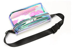 Waterproof Transparent Waist Bags Laser Waist Pack Clear Fanny Pack