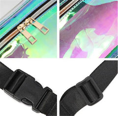Waterproof Transparent Waist Bags Laser Waist Pack Clear Fanny Pack