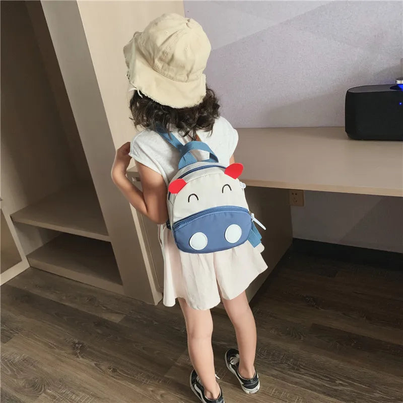 Kids Cartoon Nylon Backpacks for Kindergarten School