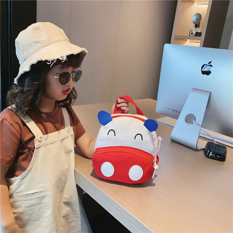 Kids Cartoon Nylon Backpacks for Kindergarten School