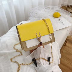 Women Bags PU Leather Crossbody Clutch Purse Chain Strap Handbags