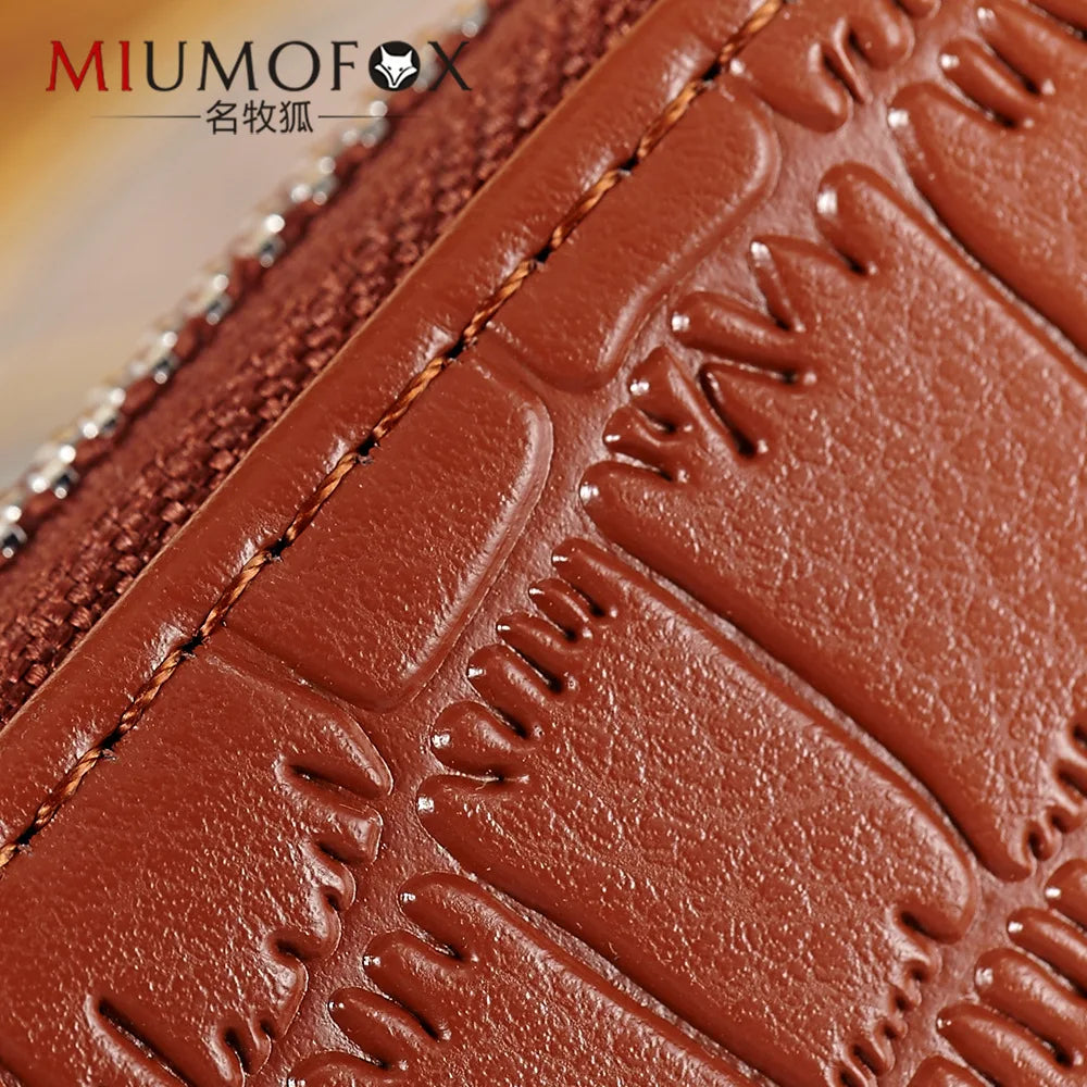 Leather Key Wallet Men & Women Car Key Bag Key Chain Key Case Ladies Housekeeper