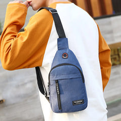 Nylon Waist Packs Sling Bag Sport Shoulder Crossbody Chest Bag Travel Messenger