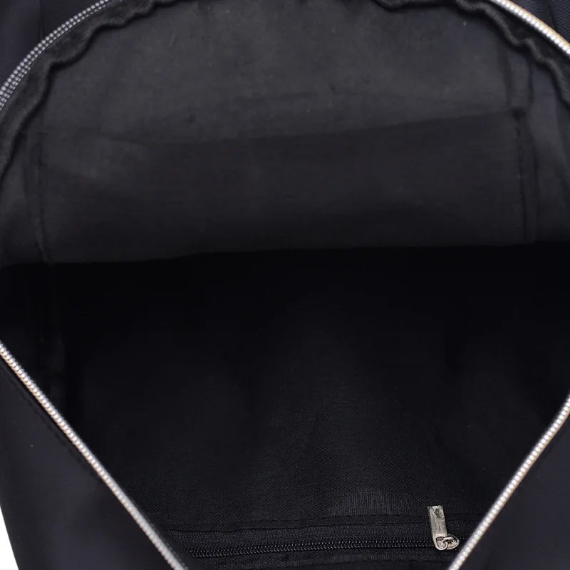 Women Nylon Mini Backpack for School Girl Travel Bags