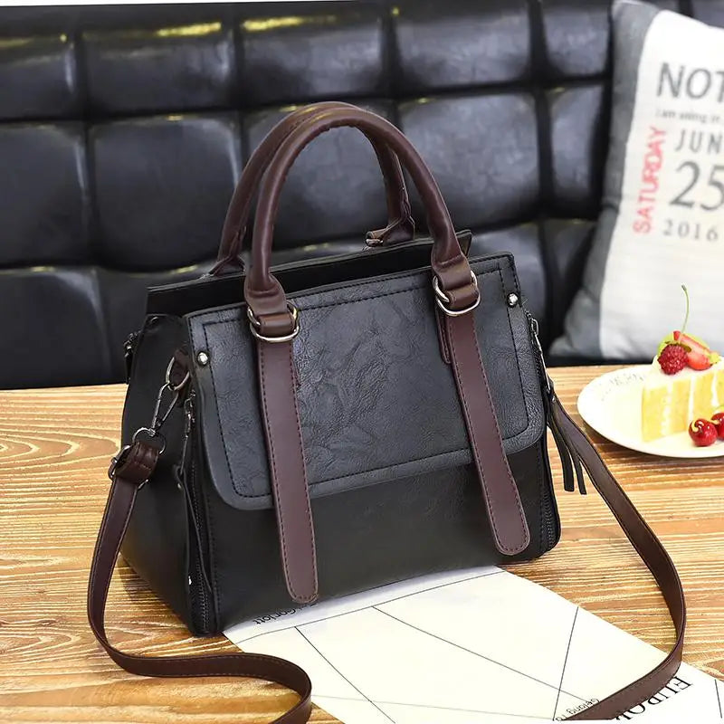 PU Shoulder & Handbags All-match Large Capacity Single Women's Messenger Bag