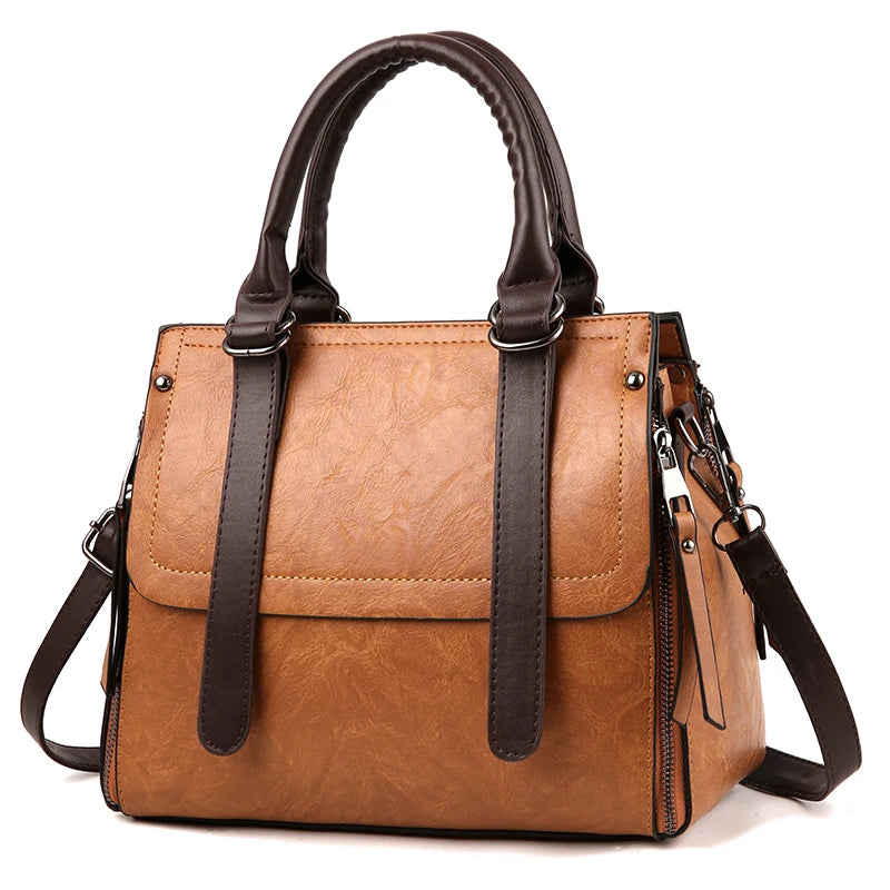 PU Shoulder & Handbags All-match Large Capacity Single Women's Messenger Bag