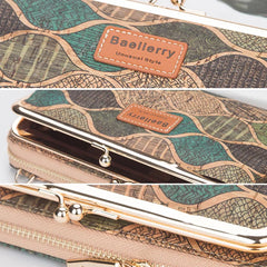 Wood Grain Mini Women Messenger Bag Small Phone Pocket Female Bag