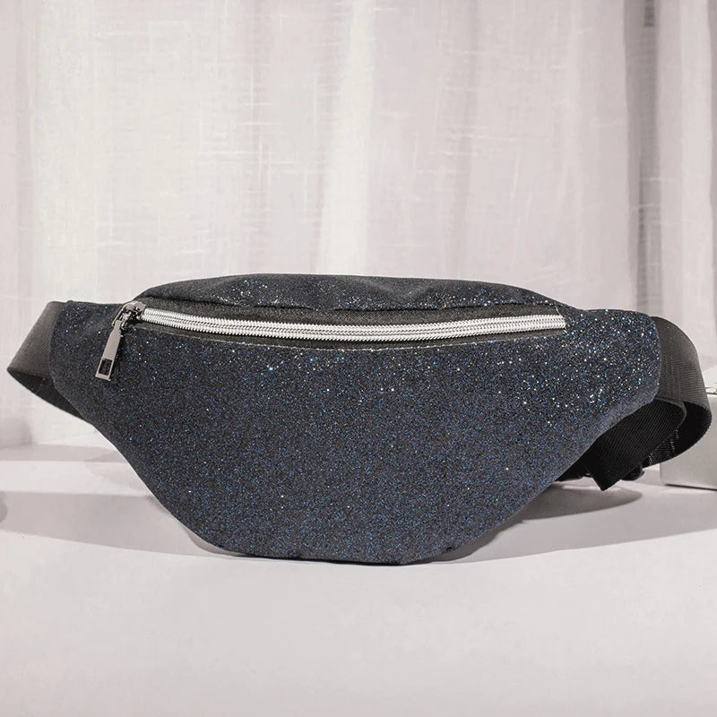Sequins Waist Pack Summer Style Women Waist Fanny Pack