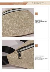 Sequins Waist Pack Summer Style Women Waist Fanny Pack