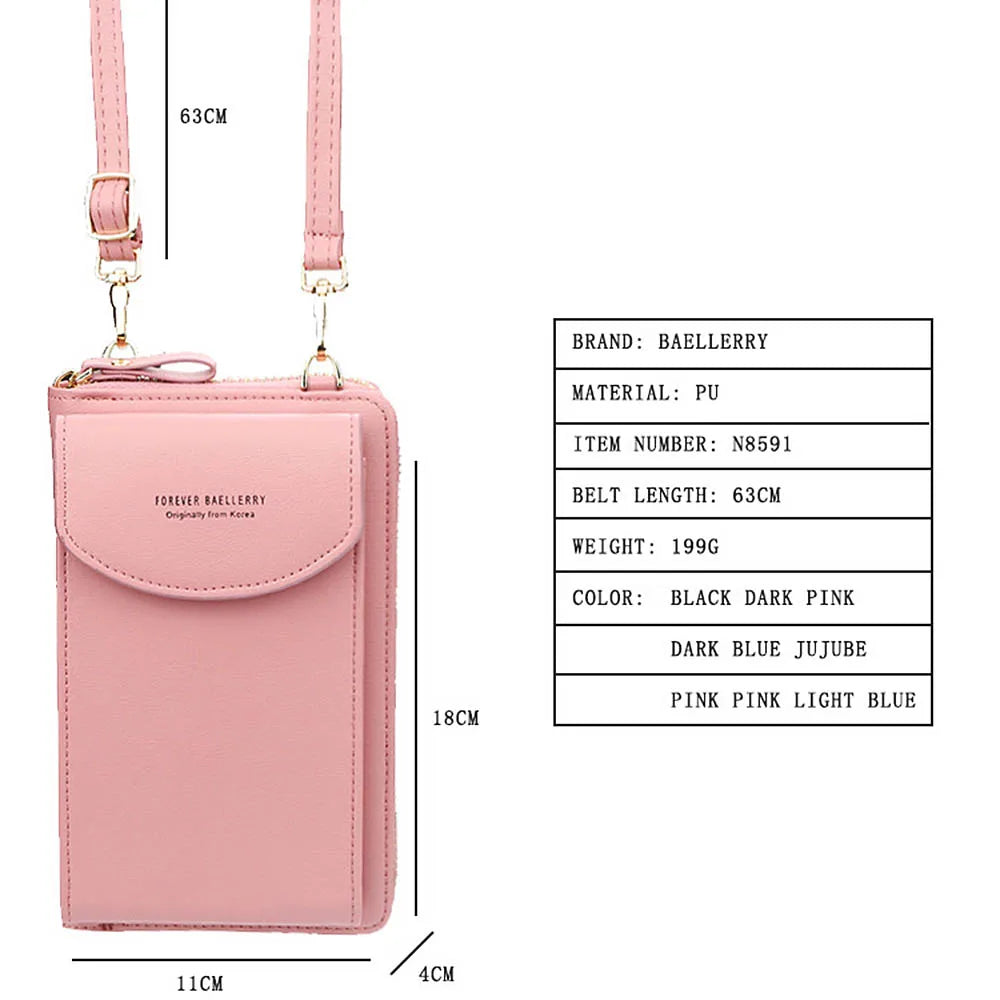 Mini Women Messenger Bags Phone Pocket Small Girl Bags