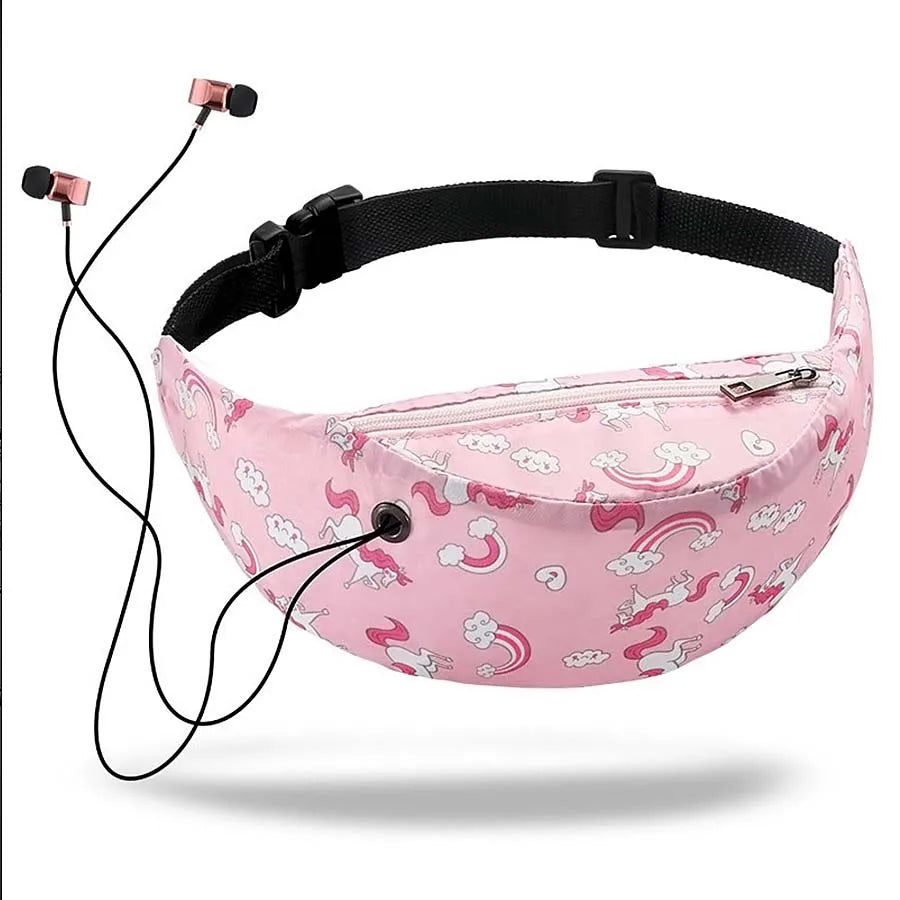 Digital Printing Sports Belt Bag for Women