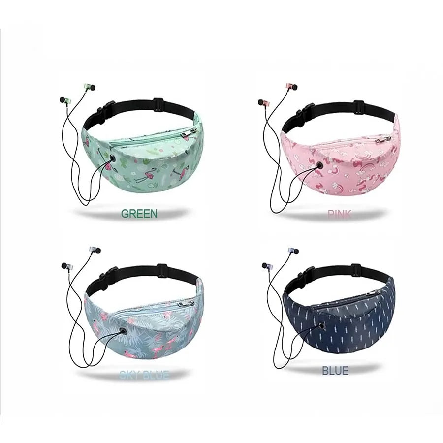 Digital Printing Sports Belt Bag for Women