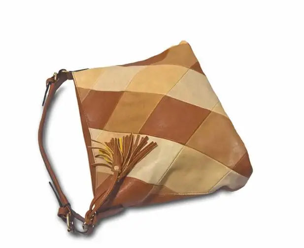 Euro American Pu Women's Bag Double Shoulder Messenger Bag