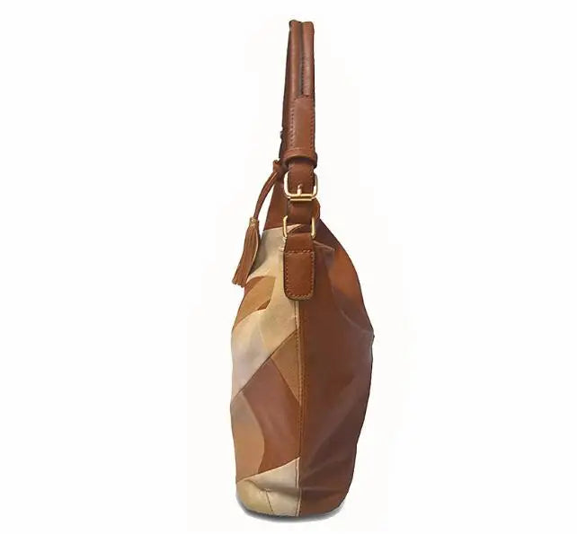 Euro American Pu Women's Bag Double Shoulder Messenger Bag
