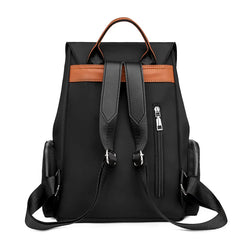 Solid Women Shoulder Bag School Backpack For Teenage Girl