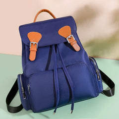 Solid Women Shoulder Bag School Backpack For Teenage Girl